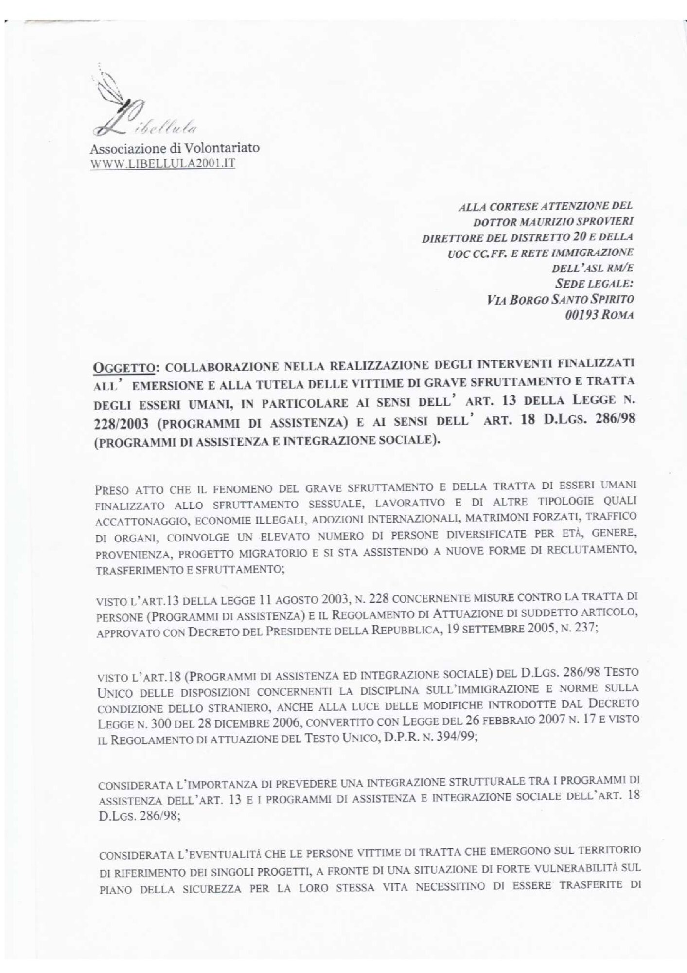 Proposta di collaborazione della associazione Libellula e Virtus Roma onlus.pdf