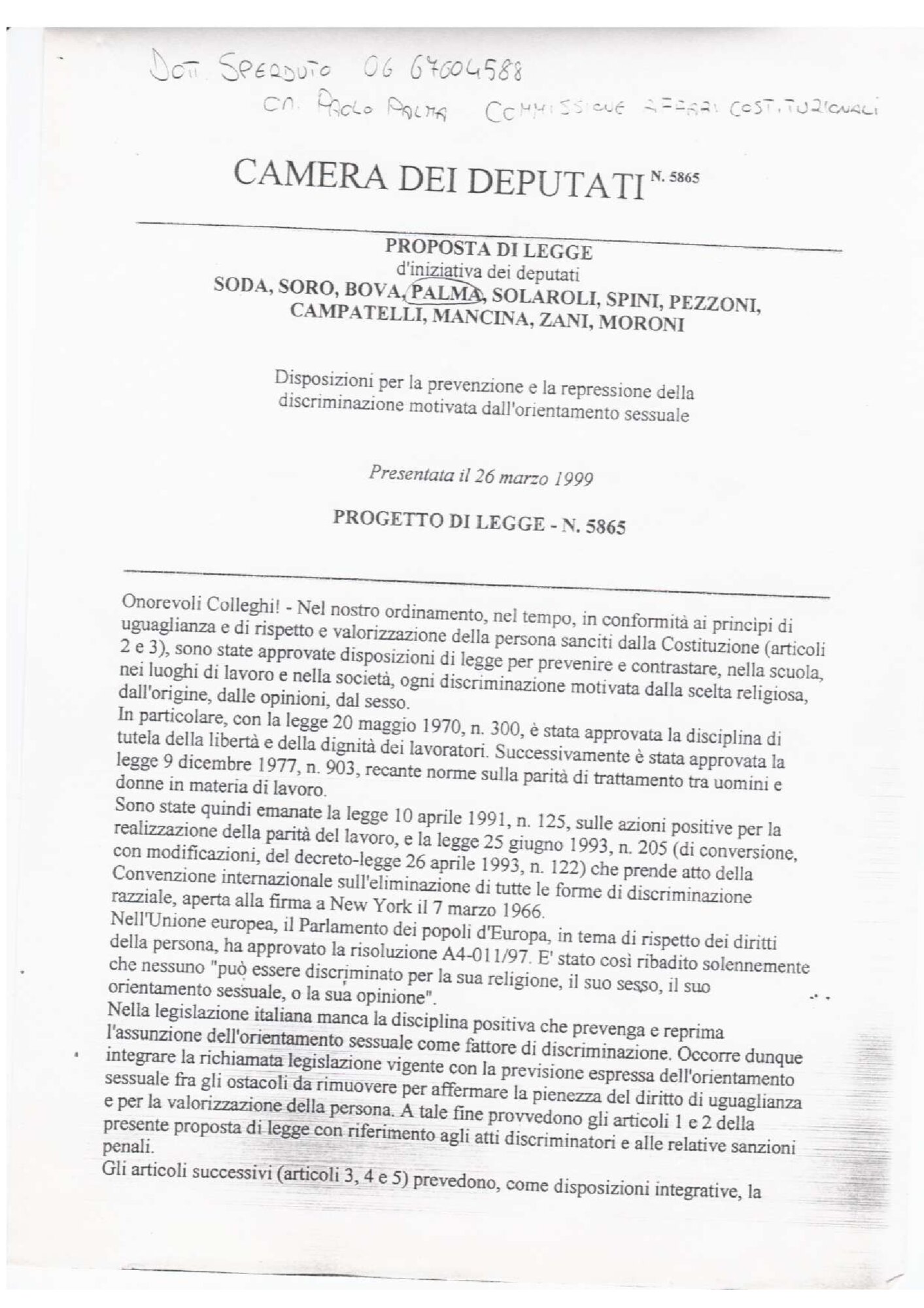 proposta di legge n5865 del 26 marzo 1999.pdf