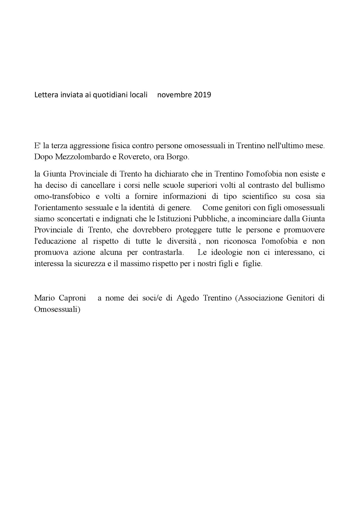 lettera AI GIORNALI SU  ATTI OMOFOBI IN tRENTINO 19. 11. _19.docx.pdf