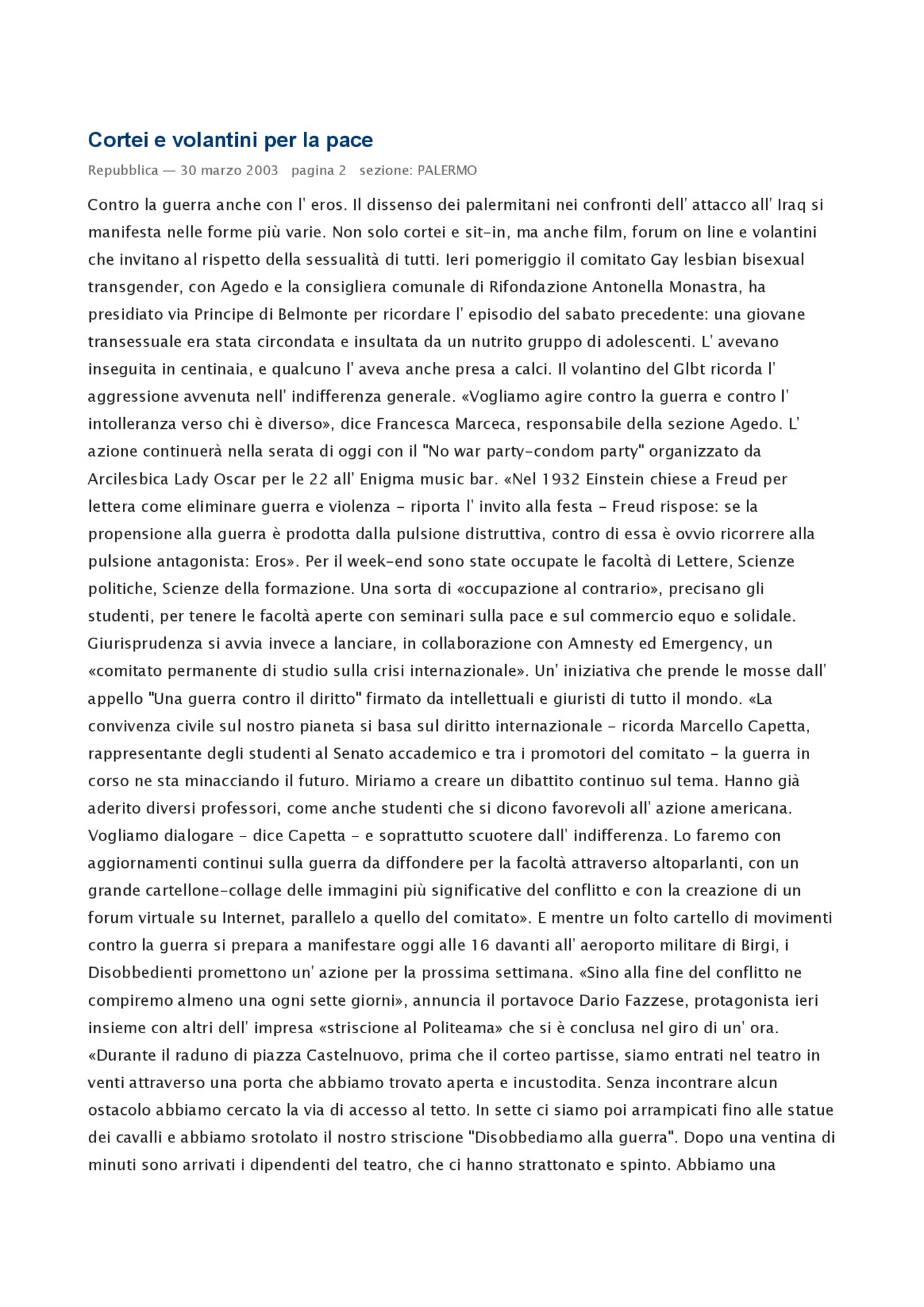 Articolo - la repubblica - aggressione trans e volantinaggio 2003.pdf