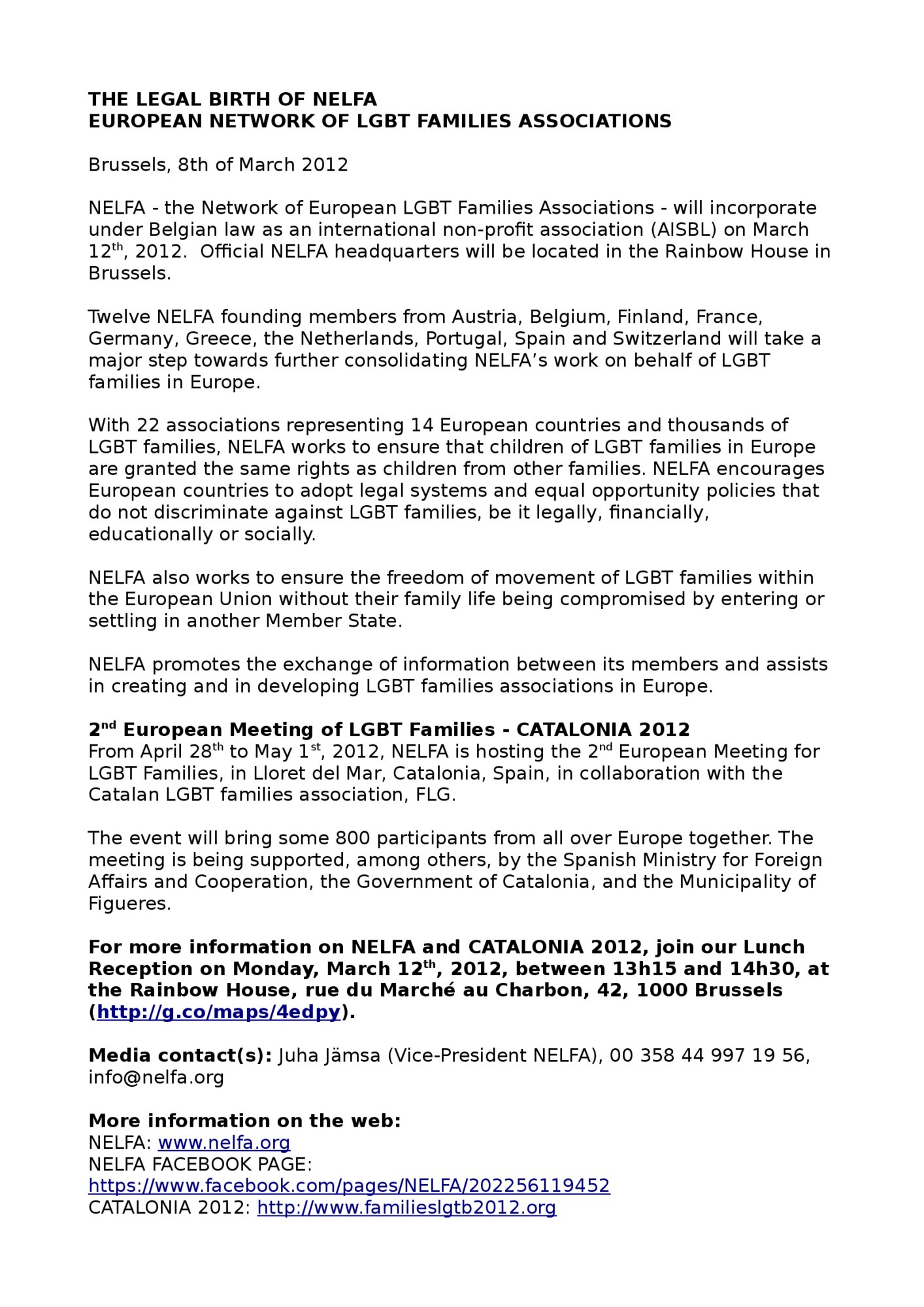 03 05 Press Release NELFA (final).doc