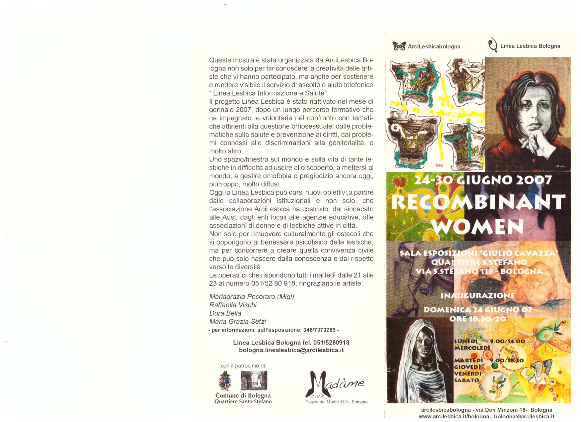 Recombinant Women - Mostra pittorica