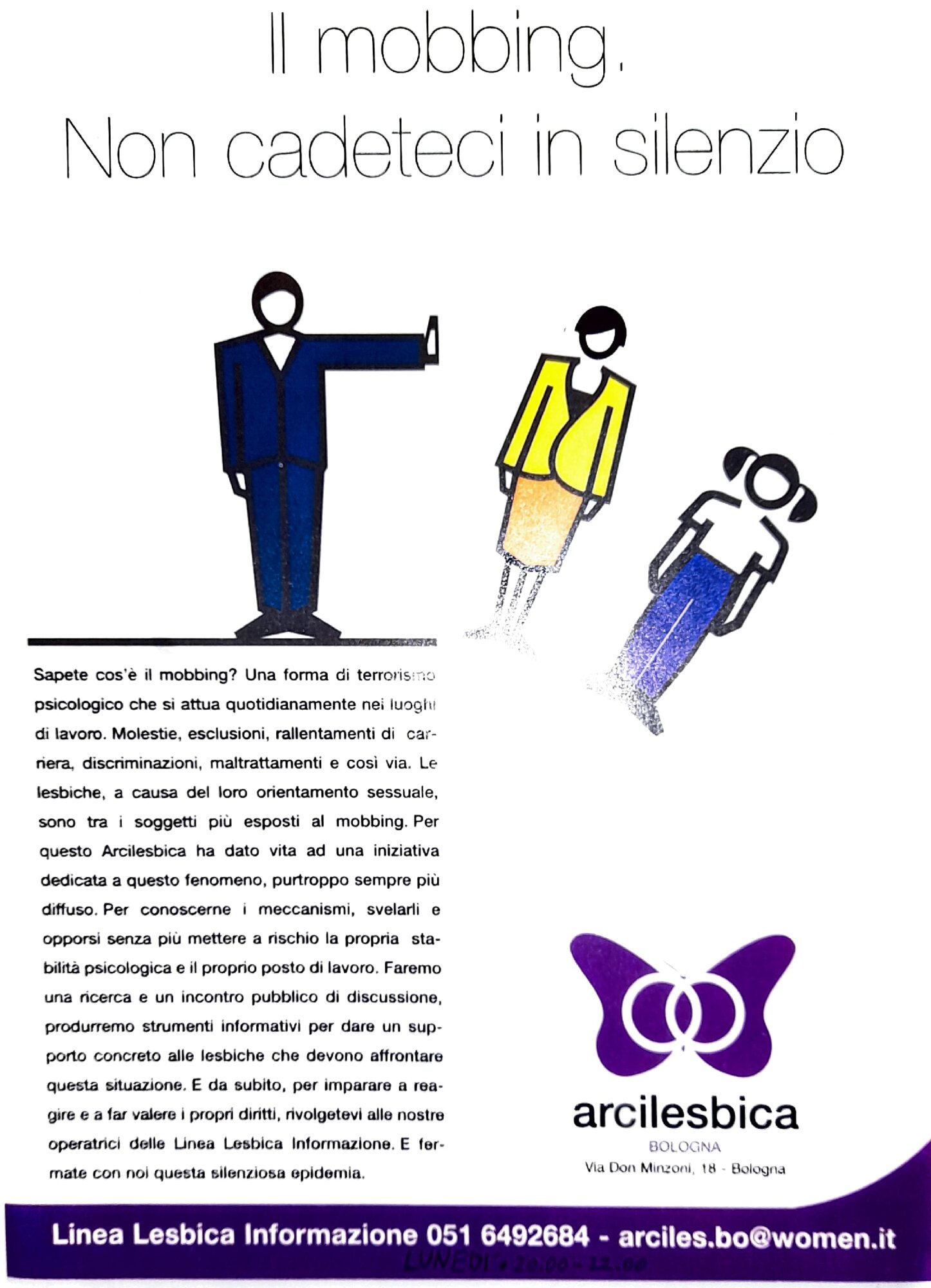 LAVORARE STANCA, MA NON SOLO - Volantino