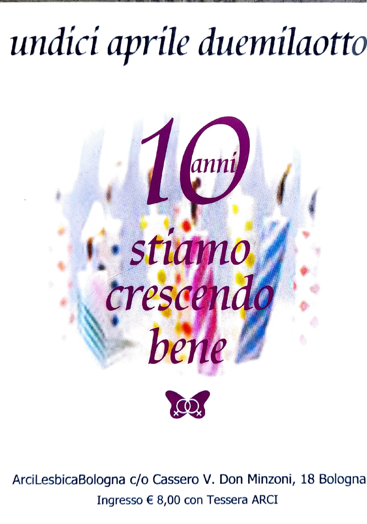 10 anni – Stiamo crescendo bene