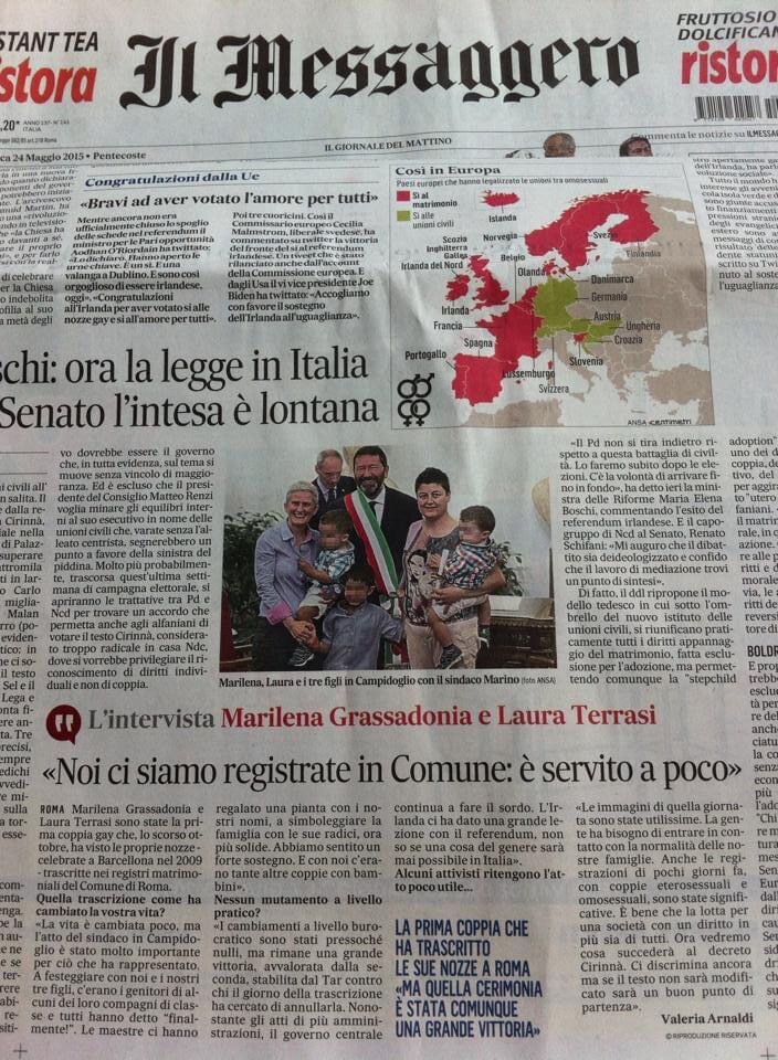 24 maggio 2015 il Messaggero.jpg